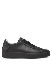 Guess Sneakersy FM8PBL LEA12 Czarny. Kolor: czarny. Materiał: skóra