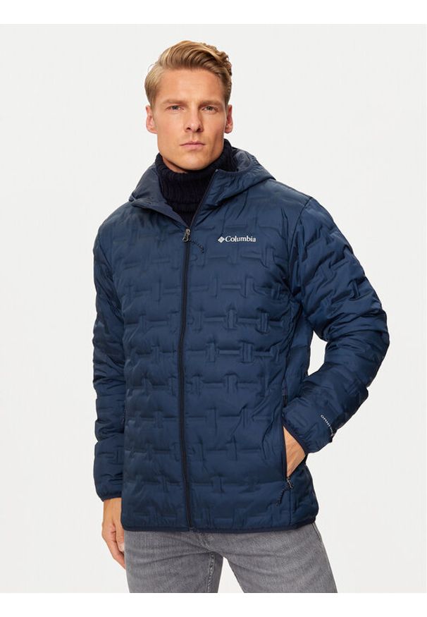 columbia - Columbia Kurtka puchowa Delta Ridge™ II 2086222 Granatowy Regular Fit. Kolor: niebieski. Materiał: syntetyk