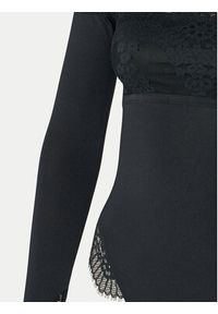 Hunkemöller Body Azalea 300217 Czarny Slim Fit. Kolor: czarny. Materiał: syntetyk