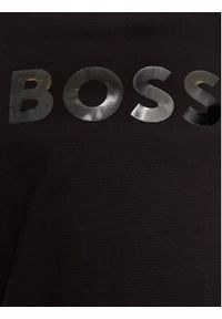 BOSS - Boss Bluza Scoody Mirror 50501222 Czarny Relaxed Fit. Kolor: czarny. Materiał: bawełna