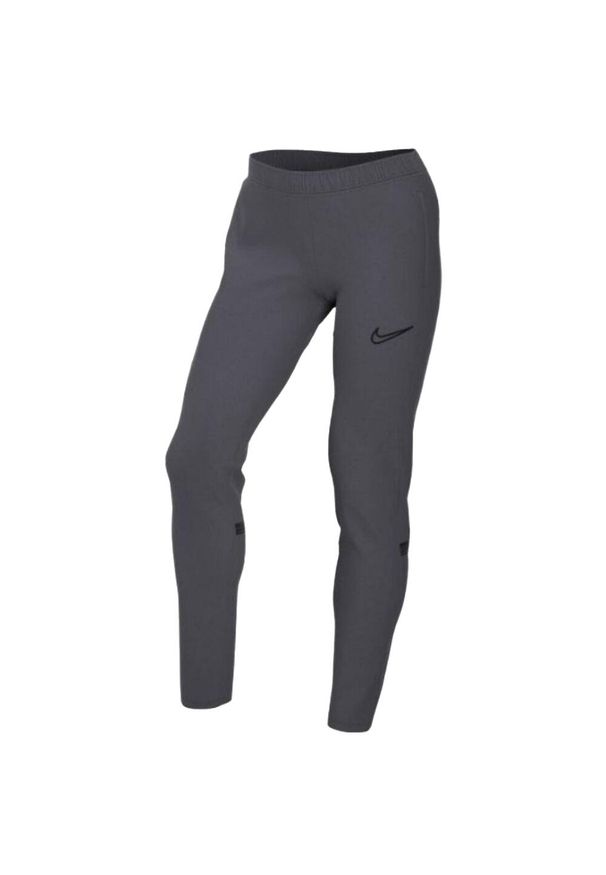 Nike - Damskie Spodnie Do Biegania Academy DriFIT. Kolor: szary