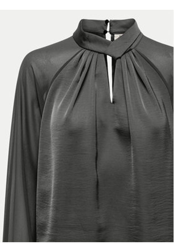 JDY Bluzka Urba 15308467 Szary Regular Fit. Kolor: szary. Materiał: syntetyk