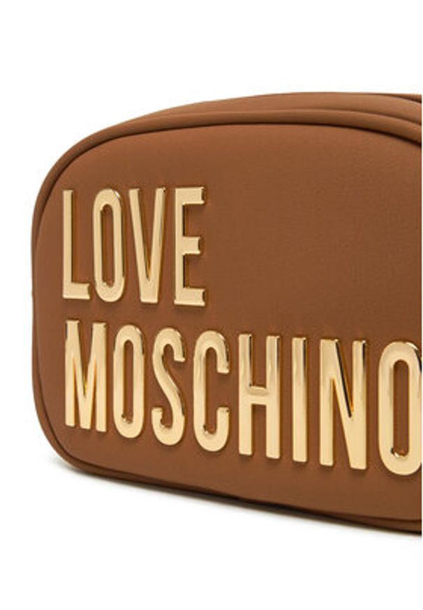 Love Moschino - LOVE MOSCHINO Torebka JC4026PP1MKD0201 Brązowy. Kolor: brązowy. Materiał: skórzane