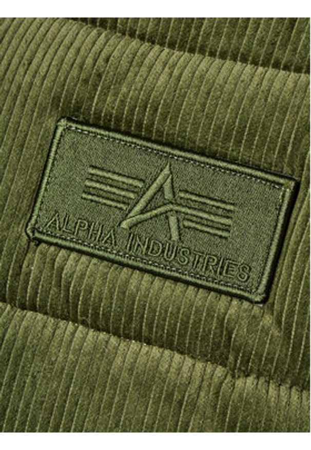 Alpha Industries Kurtka zimowa Cord 138118 Zielony Regular Fit. Kolor: zielony. Materiał: bawełna. Sezon: zima