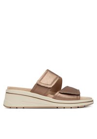 Klapki Caprice. Kolor: brązowy #1