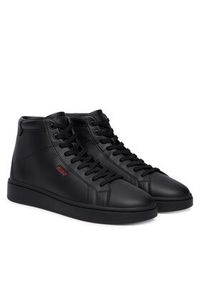 Hugo - HUGO Sneakersy Neston 50568997 Czarny. Kolor: czarny. Materiał: skóra #5
