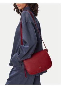 MEXX Torebka CEO-MEXX-L-022-08 Bordowy. Kolor: czerwony. Materiał: skórzane #1