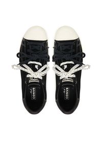Converse Sneakersy Chuck Taylor Lo A16123C Czarny. Kolor: czarny. Materiał: zamsz, skóra #4