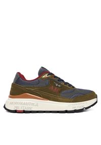 Sneakersy Aeronautica Militare. Kolor: zielony #1