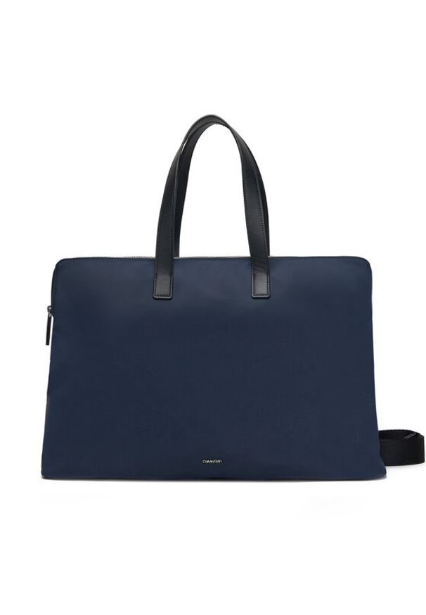 Calvin Klein Torba Business Tech 2g Carryall K50K512934 Granatowy. Kolor: niebieski. Materiał: materiał