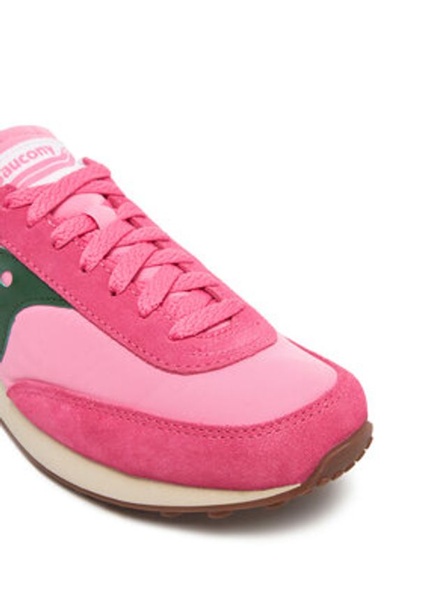 Saucony Sneakersy Trainer 80 S70884 6 Różowy. Kolor: różowy. Materiał: materiał
