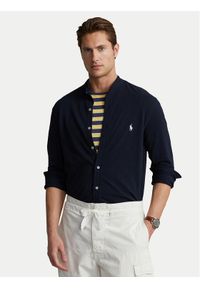 Polo Ralph Lauren Koszula 710742468003 Granatowy Regular Fit. Typ kołnierza: polo. Kolor: niebieski. Materiał: bawełna #1