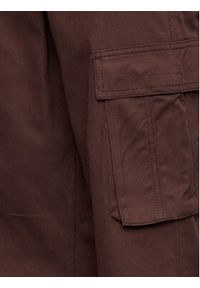Night Addict Spodnie materiałowe MTR-NA501KYLE Brązowy Regular Fit. Kolor: brązowy. Materiał: materiał, bawełna