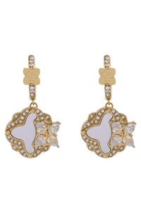 Guess Kolczyki JUBE05 583JW Złoty. Materiał: metalowe. Kolor: złoty