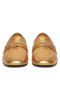 Eva Minge Loafersy CYNIA-LT2513-37 Złoty. Kolor: złoty. Materiał: skóra #5