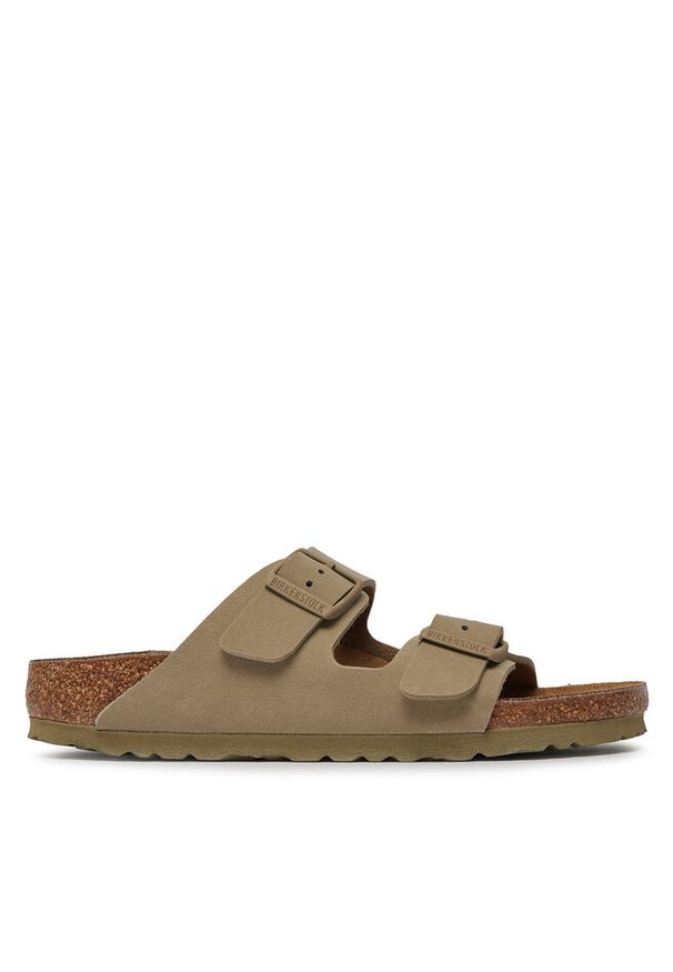 Klapki Birkenstock. Kolor: brązowy