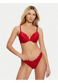 Hunkemöller Stringi Marine 300261 Czerwony. Kolor: czerwony. Materiał: syntetyk #3