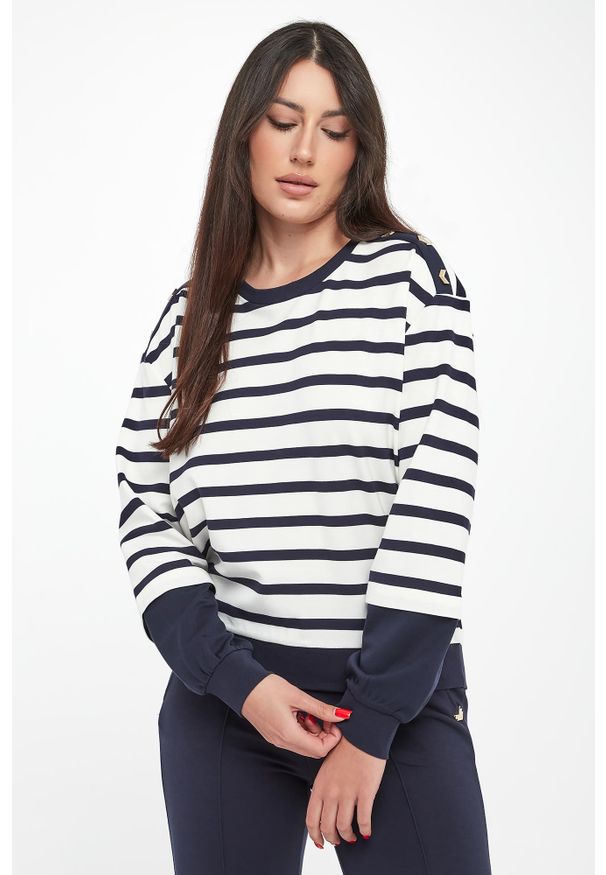 Liu Jo - Bluza damska w paski LIU JO. Wzór: paski