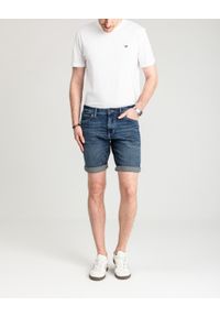 Męskie Krótkie Spodenki Tom Tailor TTJosh Regular Slim Jeans Short 1044973. Okazja: na spacer, na co dzień. Materiał: jeans. Długość: krótkie. Sezon: lato. Styl: wakacyjny, elegancki, casual, klasyczny #7