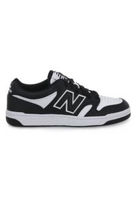 Buty do chodzenia męskie New Balance 480. Kolor: biały, czarny, wielokolorowy. Materiał: skóra, materiał. Szerokość cholewki: normalna. Sport: turystyka piesza