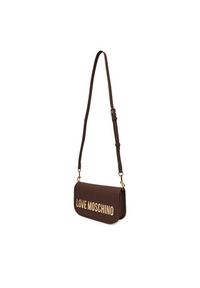 Love Moschino - LOVE MOSCHINO Torebka JC4028PP1NKD0301 Brązowy. Kolor: brązowy. Materiał: skórzane