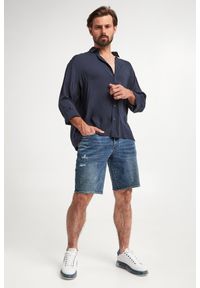 Armani Exchange - Spodenki jeansowe męskie ARMANI EXCHANGE. Materiał: jeans #1