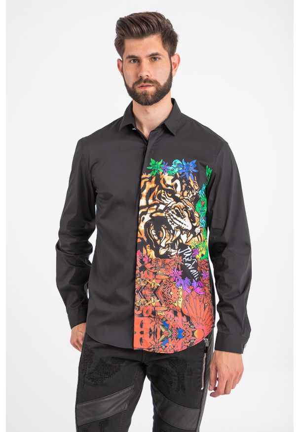 Koszula Just Cavalli na co dzień, elegancka