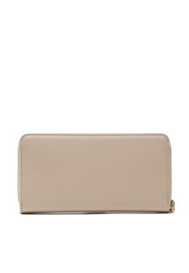 VALENTINO - Valentino Portfel Zero VPS7B3155 Beżowy. Kolor: beżowy. Materiał: skóra