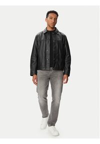 BOSS Kurtka skórzana Joban 50562532 Czarny Regular Fit. Kolor: czarny. Materiał: skóra #6