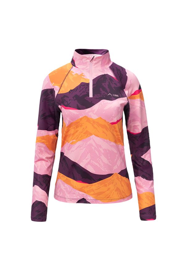 Koszulka termoaktywna Elbrus Ekina Top Wo's, damska, Rozmiar L/XL. Materiał: materiał, poliester, elastan, syntetyk. Długość: krótkie. Sezon: zima, jesień