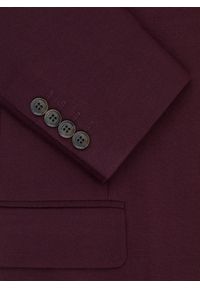 Pako Lorente - PAKO LORENTE – Marynarka garniturowa w kolorze bordowym. Okazja: na ślub cywilny, na co dzień, na wesele. Kolor: czerwony. Materiał: poliester, elastan, wiskoza. Wzór: gładki. Styl: casual #10