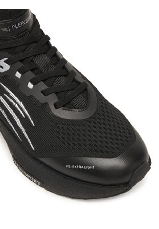 Plein Sport Sneakersy FAES USC0733 STE003N Czarny. Kolor: czarny. Materiał: materiał