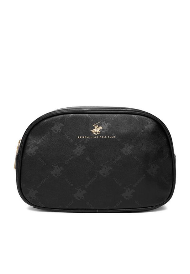 Beverly Hills Polo Club Kosmetyczka CEO-BHPC-U1-015-SS26 Czarny. Kolor: czarny. Materiał: skóra