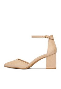 Jenny - JENNY Czółenka CEO-AMMA WSS20968-01. Beżowy. Kolor: beżowy. Materiał: materiał #8