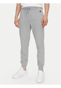 Timberland Spodnie dresowe TB0A5V5Q Szary Regular Fit. Kolor: szary. Materiał: bawełna