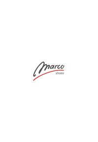 Marco Shoes - MARCO SHOES 0833P-350-473-1 granatowy, czółenka damskie. Kolor: niebieski. Materiał: skóra. Obcas: na obcasie. Wysokość obcasa: średni #5
