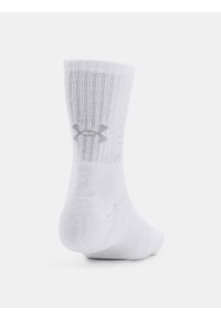 Skarpety Under Armour 3-Maker Mid Crew 3 pary. Kolor: biały. Sport: fitness