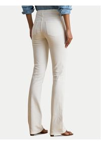Lauren Ralph Lauren - LAUREN RALPH LAUREN Jeansy 200926081001 Biały Bootcut Fit. Kolor: biały #2