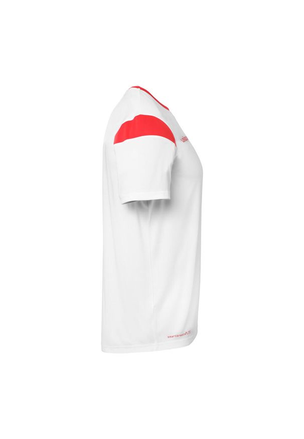 UHLSPORT - Koszulka Uhlsport Squad 27. Kolor: czerwony, biały, wielokolorowy. Długość rękawa: krótki rękaw. Długość: krótkie. Sport: piłka nożna