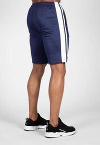 GORILLA WEAR - Spodenki fitness męskie Gorilla Wear Stratford Track Shorts. Kolor: niebieski. Sport: fitness #2