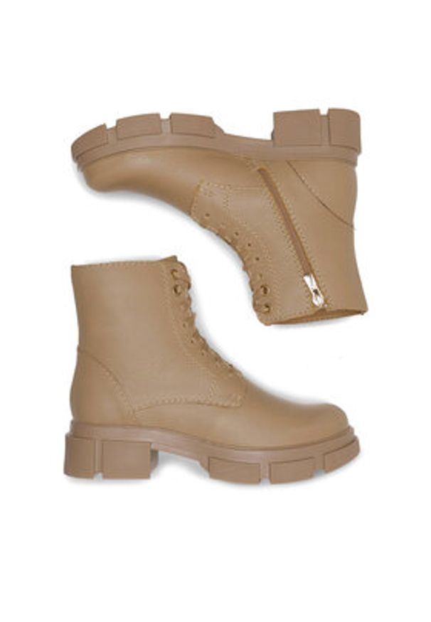 Lasocki Trapery RST-ALISA-01A Beżowy. Kolor: beżowy. Materiał: skóra