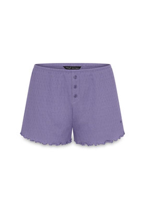 Triumph Szorty piżamowe Mix & Match 10227205 Fioletowy Regular Fit. Kolor: fioletowy. Materiał: bawełna