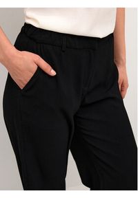 Cream Spodnie materiałowe Crcocamia 10611708 Czarny Regular Fit. Kolor: czarny. Materiał: syntetyk, materiał
