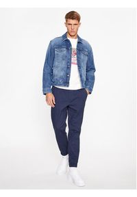 Jack & Jones - Jack&Jones Joggery 12224518 Granatowy Comfort Fit. Kolor: niebieski. Materiał: bawełna #6