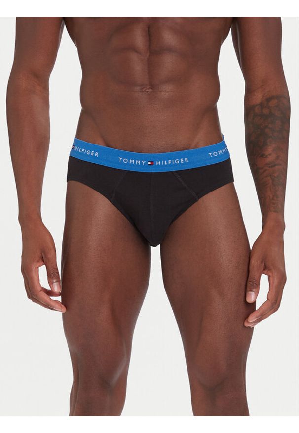 TOMMY HILFIGER - Tommy Hilfiger Komplet 5 par slipów UM0UM03386 Czarny. Kolor: czarny. Materiał: bawełna