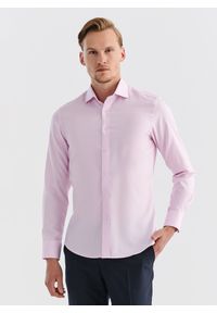 Pako Lorente - PAKO LORENTE – Koszula męska BODHI P000B-1X-508-R. Typ kołnierza: kołnierzyk włoski. Długość rękawa: długi rękaw. Długość: długie #1