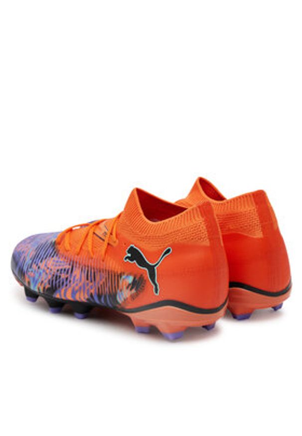 Puma Buty do piłki nożnej Future 8 Match Creativity Fg/Ag 108431 01 Pomarańczowy. Kolor: pomarańczowy. Materiał: materiał