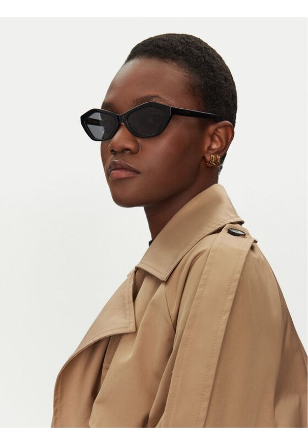 JACQUEMUS Okulary przeciwsłoneczne JAC42C1SUN Czarny. Kolor: czarny