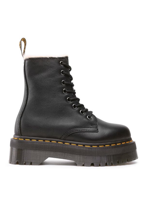 Dr. Martens Glany Jadon Fl 25637001 Czarny. Kolor: czarny. Materiał: skóra