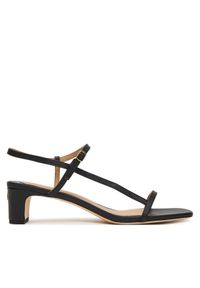 Lauren Ralph Lauren - LAUREN RALPH LAUREN Sandały 802P00097001 Czarny. Kolor: czarny. Materiał: skóra #1